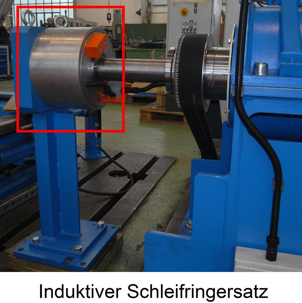 Induktiver Schleifringersatz